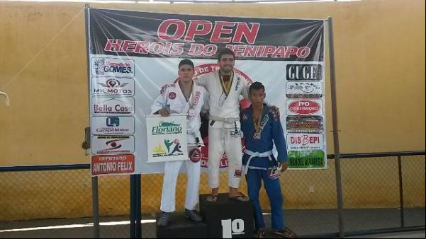 Florianenses conquistam medalhas em Campeonato de Jiu-Jitsu.(Imagem:180graus)