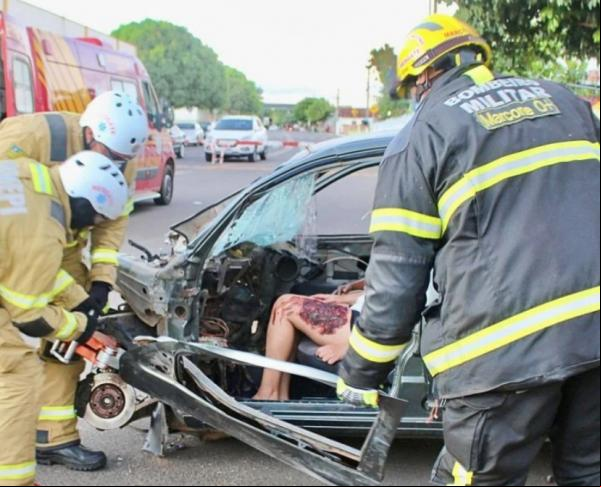 A ação ocorreu em alusão à Campanha Maio Amarelo e teve a participação da PRF, Samu, PM e prefeitura do município.(Imagem:Divulgação)