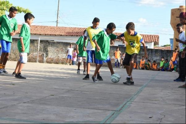 Escola Municipal Antônio Nivaldo realiza I Intercolegial.(Imagem:Secom)