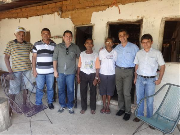 Prefeito Gilberto Júnior realizou visitas às estradas rurais do município.(Imagem:FlorianoNews)