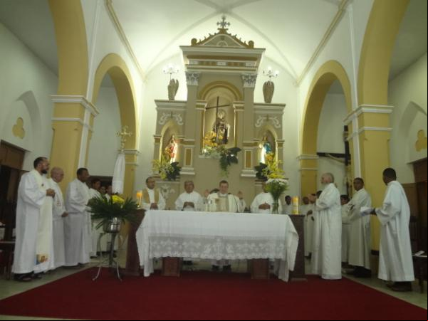 Igreja Matriz São Pedro de Alcântara celebrou 80 anos de inauguração.(Imagem:FlorianoNews)