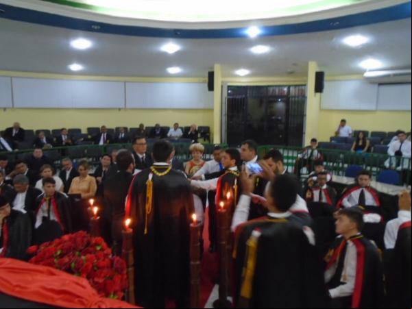 Câmara de Floriano homenageia Ordem DeMolay.(Imagem:FlorianoNews)