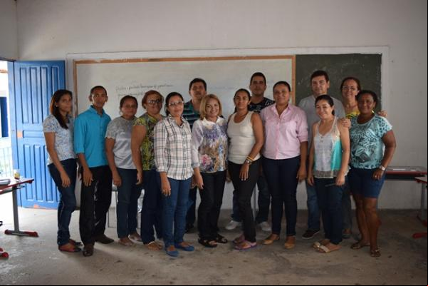 Professores da Escola M. Pe. Pedro Barroso participam de encontro pedagógico.(Imagem:Waldemir Miranda)