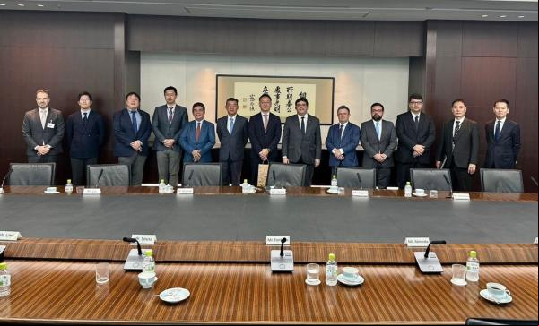 Em encontro com o Grupo Mitsubishi e com a Sumitomo Corporation, o gestor discutiu a realização de parcerias, estudos em conjunto e investimentos.(Imagem:Divulgação)