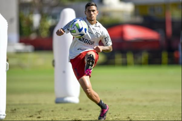Pedro será titular contra o Corinthians.(Imagem:Marcelo Cortes/Flamengo)