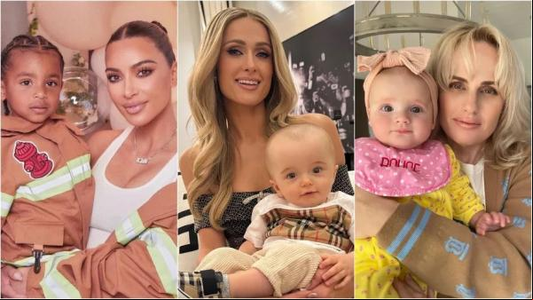 Kim Kardashian, Paris Hilton e Rebel Wilson optaram pela barriga de aluguel.(Imagem:Reprodução/Instagram)