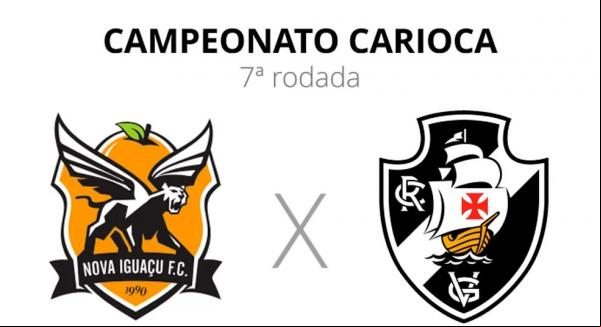 Ficha Nova Iguaçu x Vasco(Imagem:Reprodução/ge)
