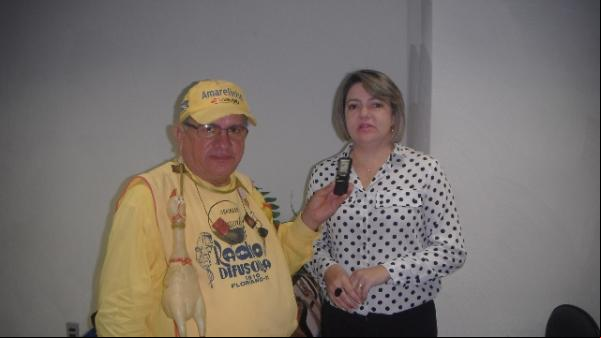 Joara Leão, Secretária de Desenvolvimento e Assistência Social.(Imagem:FlorianoNews)