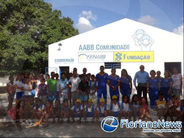 Município de Floriano dá início às atividades do Programa AABB Comunidade de 2014.(Imagem:FlorianoNews)
