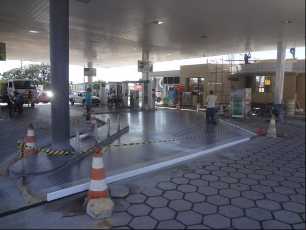 Posto Trevo é ampliado para melhor atendimento.(Imagem:FlorianoNews)