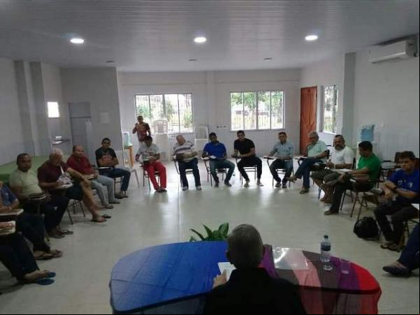 Clero da Diocese de Floriano participa de Retiro em São Luís.(Imagem:Ascom)