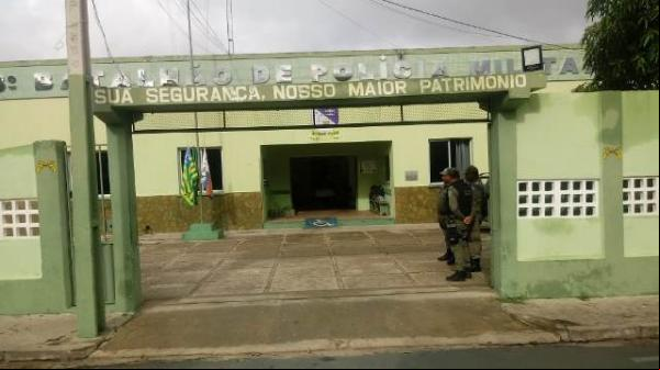 Batalhão da PM de Floriano(Imagem:FlorianoNews)