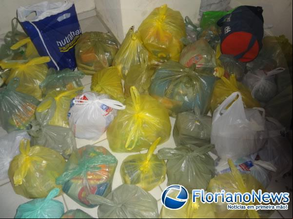 1º Jogo Solidário de Barão de Grajaú arrecada alimentos para famílias carentes.(Imagem:FlorianoNews)