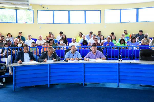 Câmara de Floriano é palco de audiência pública para prestação de contas da Prefeitura Municipal.(Imagem:CMF)