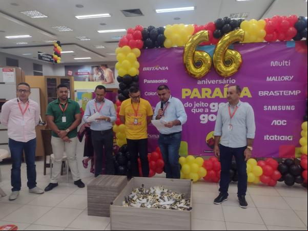 Aniversário do Armazém Paraíba.(Imagem:FlorianoNews)