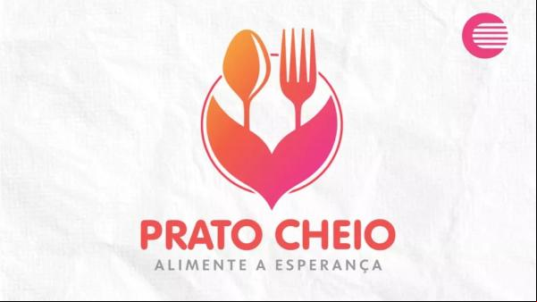Campanha Prato Cheio, alimente a esperança.(Imagem:Divulgação/TV Clube)