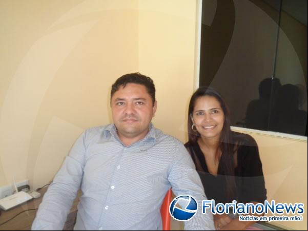 Apoliano e Mayane(Imagem:FlorianoNews)