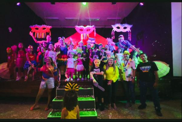 Baile infantil de Carnaval do Sesc Beira Rio encanta famílias em grande festa.(Imagem:Divulgação)