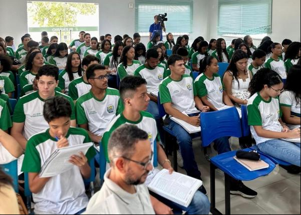 Esquenta Enem: estudantes de Ribeiro Gonçalves participam de revisão de conteúdos.(Imagem:Divulgação)