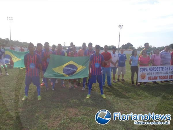 Realizada abertura da 22ª edição da Copa Nordeste de Futebol de Base em São João dos Patos.(Imagem:FlorianoNews)