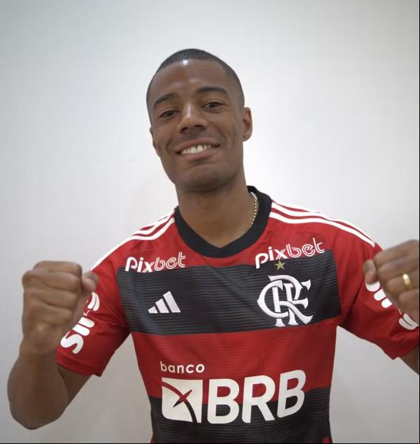 De La Cruz é o novo reforço do Flamengo.(Imagem:Divulgação/Flamengo)