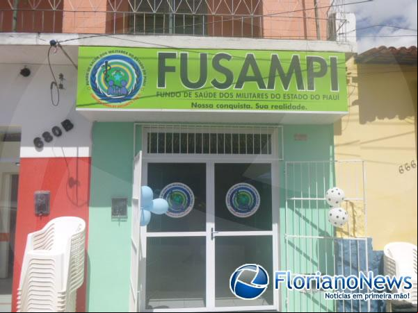 Inaugurada a sede do Fundo de Saúde dos Militares em Floriano.(Imagem:FlorianoNews)