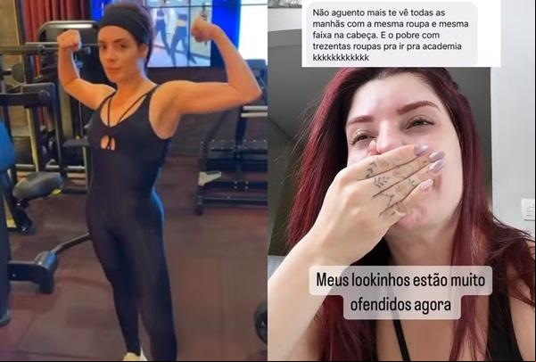 Gkay com look para malhar(Imagem:Reprodução/Instagram)