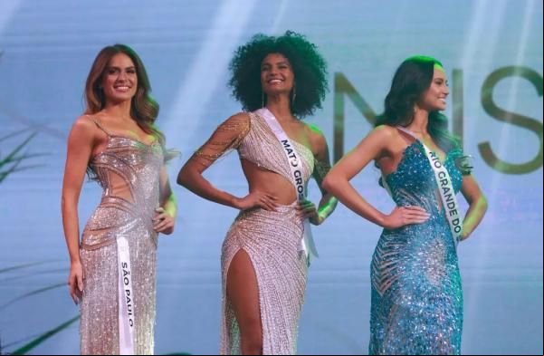 Miss São Paulo, Mato Grosso e Rio Grande do Sul são top 3 no Miss Universo Brasil.(Imagem:gshow/Samuel Kobayashi )