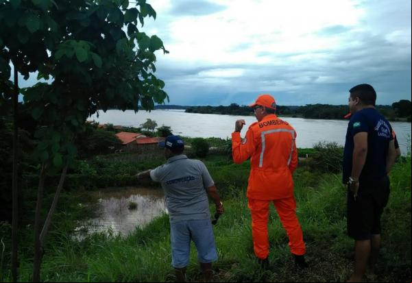 Defesa Civil e Corpo de Bombeiros alertam famílias sobre risco de inundação no Piauí.(Imagem:Divulgação/ Prefeitura de Luzilândia)