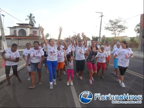 Caminhada da terceira idade é realizada em Barão de Grajaú.(Imagem:FlorianoNews)