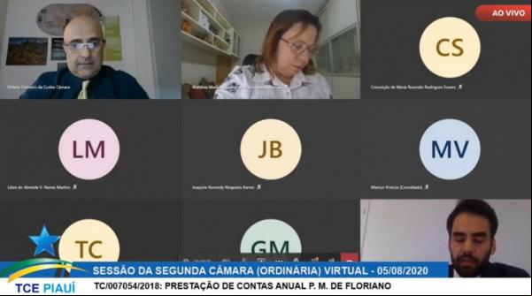 Tribunal de Contas do Estado aprova contas da Prefeitura de Floriano de 2017.(Imagem:Secom)