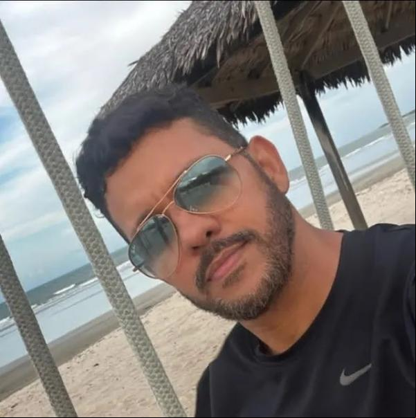 O Policial Civil Alexsandro Cavalcante Ferreira foi assassinado a tiros em Parnaíba, no Piauí.(Imagem:Reprodução)