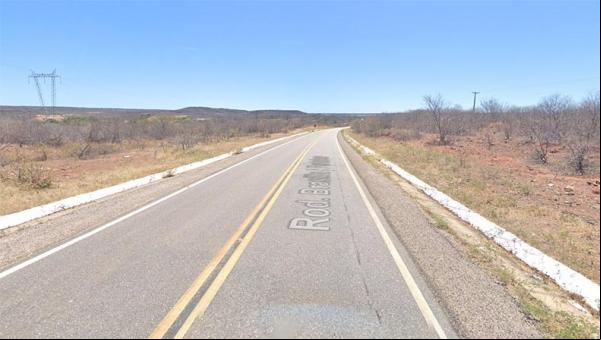 Governadora sanciona lei e Piauí devolve 215 km da BR-020 à União.(Imagem:Google Maps)