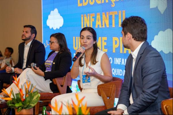 Evento promovido pela Undime-PI contou com palestra e debate sobre diretrizes nacionais e políticas integradas para a infância.(Imagem:Divulgação)
