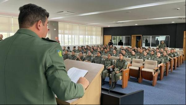 Polícia Militar do Piauí inicia distribuição de novo efetivo por todo o estado.(Imagem: Reprodução/ PMPI)