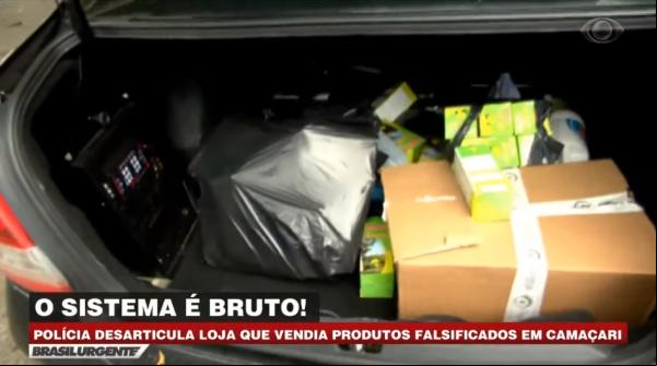 Carnaúba Amarga: Polícia desarticula loja que vendia produtos falsificados.(Imagem:Divulgação)