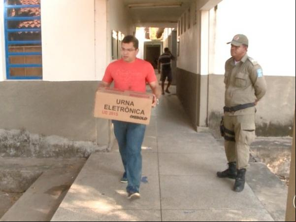 Seções em Teresina já começaram a receber os equipamentos eletrônicos.(Imagem:Reprodução/TV Clube)