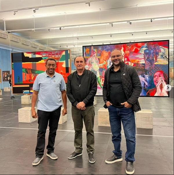 Joel Rodrigues, Antônio Reis e Joab Curvina.(Imagem:Reprodução/Instagram)
