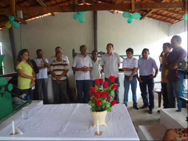 Inaugurada Casa de Farinha e Unidade de Beneficiamento de cereais na comunidade Areal.(Imagem:FlorianoNews)