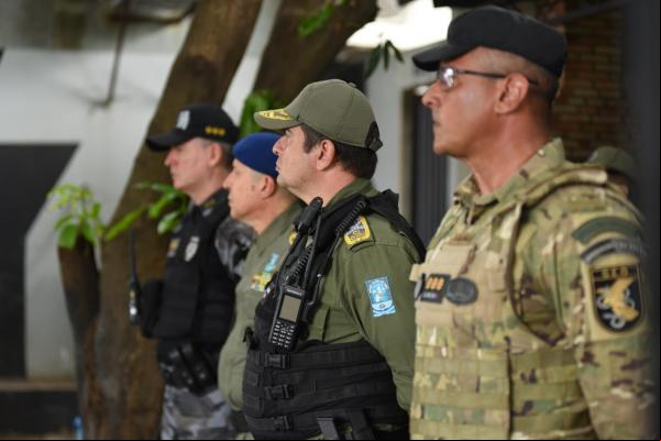 Polícia Militar realiza curso de patrulhamento de alto risco.(Imagem:Divulgação)