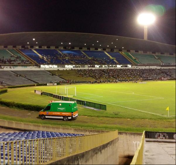 Flamengo investe R$ 100 mil em reforma do Albertão para jogo contra o Altos(Imagem:Reprodução)