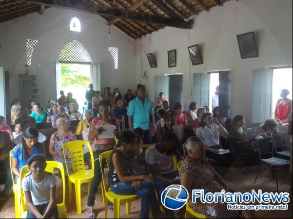 Encerramento de festejo na localidade Araçás.(Imagem:FlorianoNews)