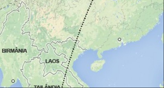Voo que seguia da Malásia para a China desapareceu com 239 a bordo.(Imagem:G1)