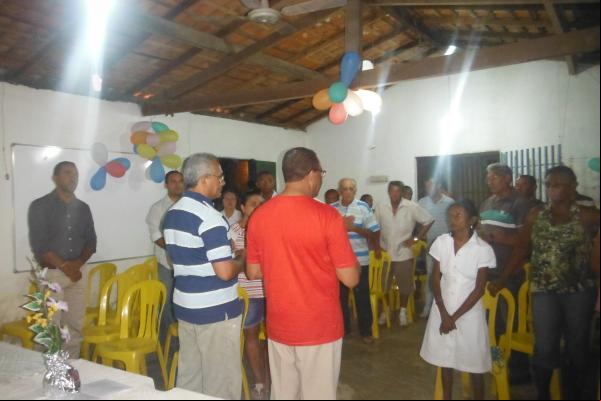 Bento Soares é reeleito Presidente da Associação de Moradores do Bairro Cajueiro II.(Imagem:FlorianoNews)