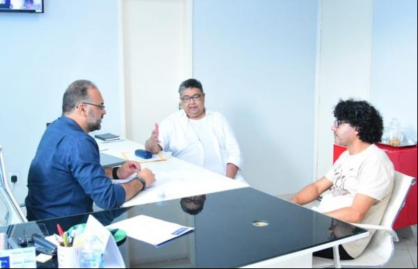 Vereador Joab Curvina recebe representantes da UESPI para discutir autonomias e situação acadêmica(Imagem:Reprodução/Instagram)