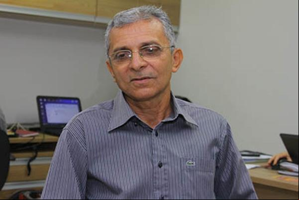 Agamenon Pinheiro Franco, prefeito de Ribeiro Gonçalves.(Imagem:Evelin Santos)