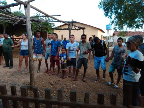 Festejo de Bom Jesus da Lapa na localidade Tabuleiro do Mato.(Imagem:FlorianoNews)