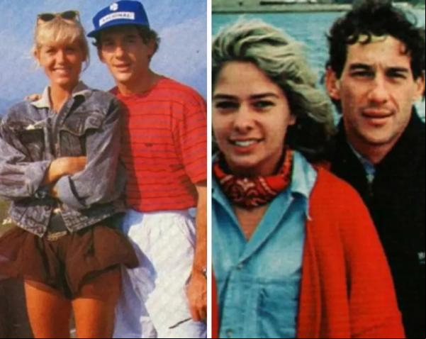 Ayrton Senna namorou Xuxa e Adriane Galisteu.(Imagem:Reprodução )