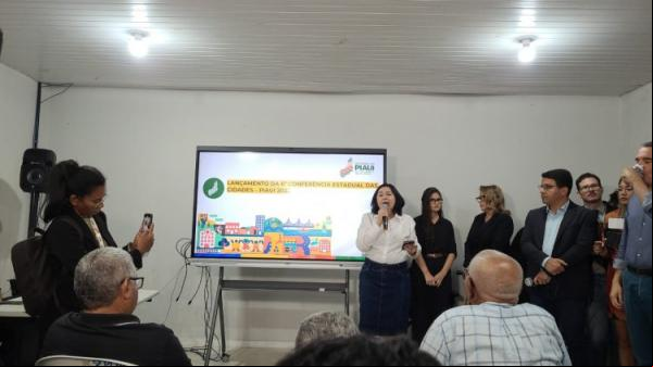 Prefeito Antônio Reis participa do lançamento da 6ª Conferência Estadual das Cidades(Imagem:Secom)