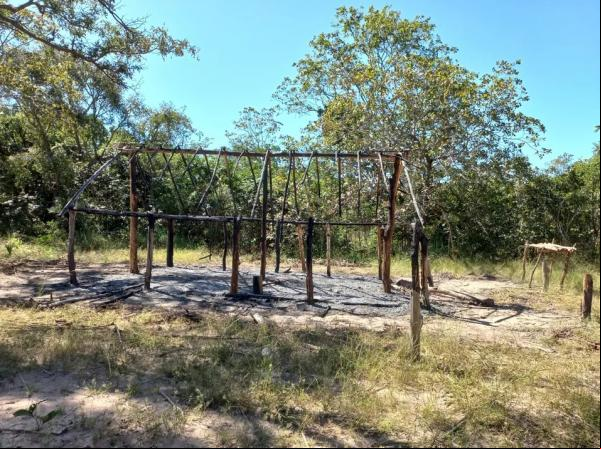 Irmãos são presos suspeitos de incendiar casas e ameaçar indígenas por disputa de terras no Sul do Piauí.(Imagem:Divulgação /PC-PI )